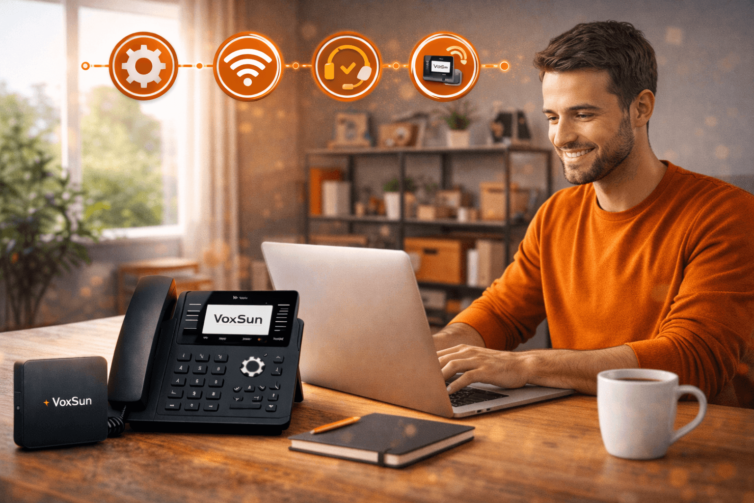 Use a VPN to Boost Productivity, a Feature Included with VoxSun Routers