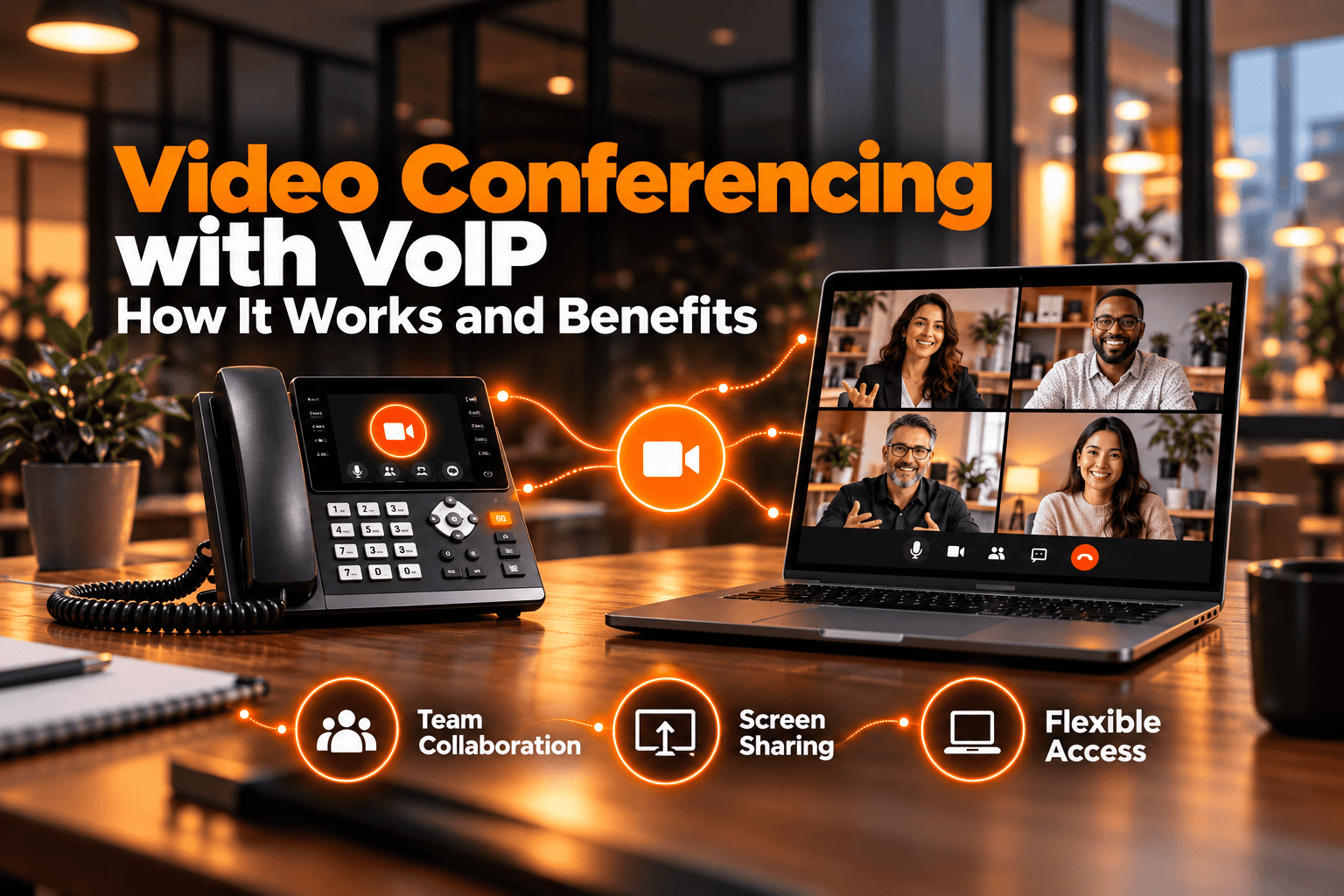 Video Conferencing with VoIP: How It Works and Benefits