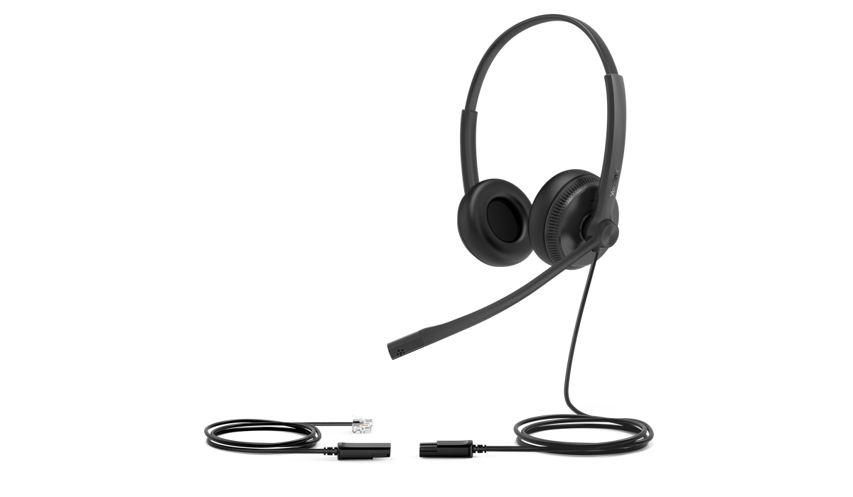 Yealink YHS34 Lite Dual – RJ9 Headset