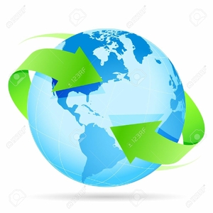 18062963-Icon-Blue-Planet-Earth-and-Green-Arrow-Stock-Vector-logo-transport-world